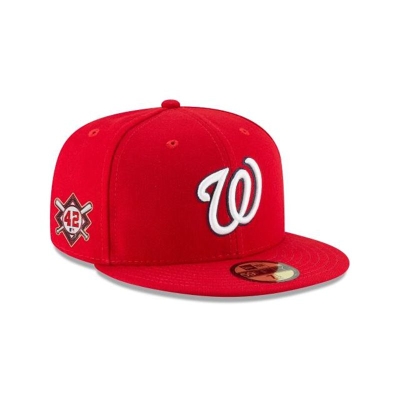 Sapca New Era Washington Nationals MLB Jackie Robinson Day 59FIFTY Fitted - Rosii